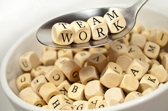 Teamwork Teamarbeit Zusammenarbeit Business Team