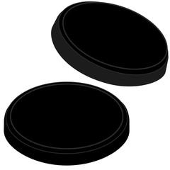 寿司桶の蓋　黒