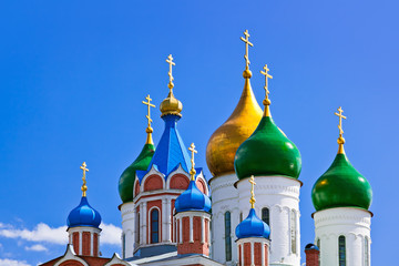 Churches in Kolomna Kremlin - Moscow region - Russia