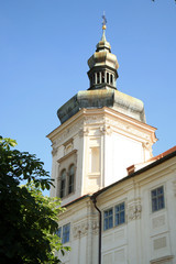 Fototapeta na wymiar View of Jesuit College in Kutna Hora, famous city in Czech Republic, Europe