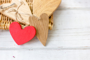 Fototapeta premium Valentine's day hearts