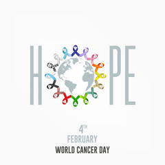 world cancer day in February 4 .