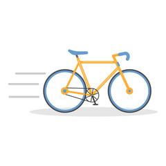 Bike icon vector.