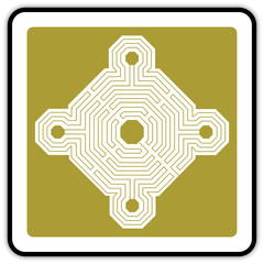 Panneau routier en France : monument historique