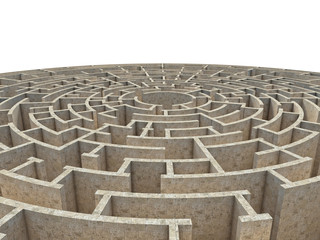 circular maze 3d