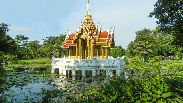 The Pagoda at Suan Luang Rama IX Park, Bangkok, Thailand, Asia