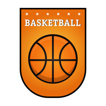 Vector a background with the image of a basketball. For banners, posters, leaflets to a tournament or the championship or competitions.A design element for the sports websites,the websites on fitness.
