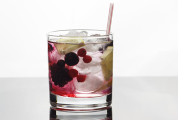 Detox homemade water cocktail