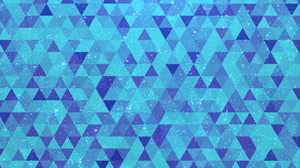 Abstract triangles background.