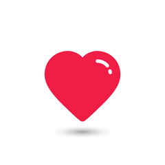 Heart Icon Vector.