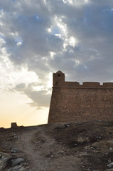 Burg von Mahdia im Sonnenlicht 
