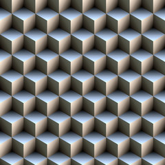 Isometric Cubes Seamless Texture