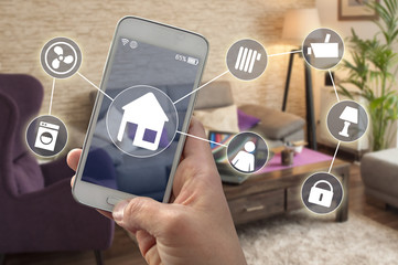 Smarthome Smartphone Hausautomatioon Smart home 