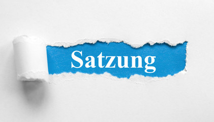 Satzung