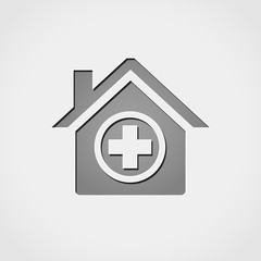 medical grey icon