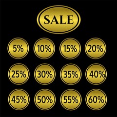 gold pattern - Sale%