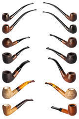 collection pipes for smoking tobacco