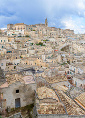 Fototapeta na wymiar Matera's Sassi panorama - Italy