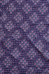 retro pattern cotton fabric detail
