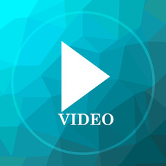 Video play icon