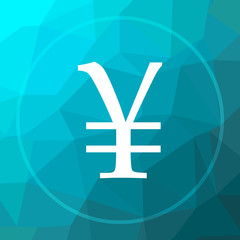 Obraz premium Yen icon