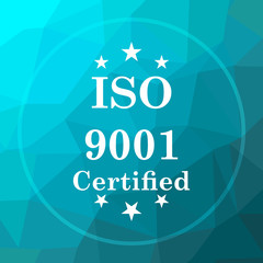 Fototapeta na wymiar ISO9001 icon