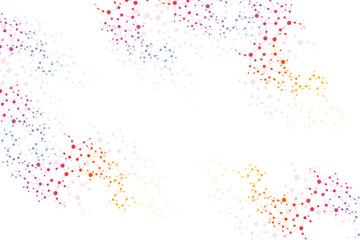 Structure molecule and communication. Dna, atom, neurons. Scientific concept for your design. Connected lines with dots. Medical, technology, chemistry, science background. Vector illustration.