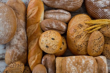 Different types of bread