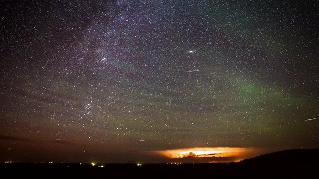 Lightning, Sprites, Airglow, Aurora, Stars, Meteors