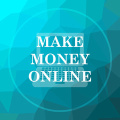 Make money online icon