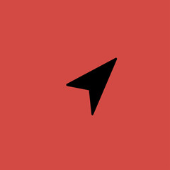 Cursor icon, flat design