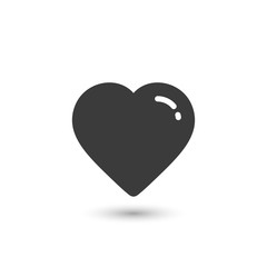 Heart Icon Vector.