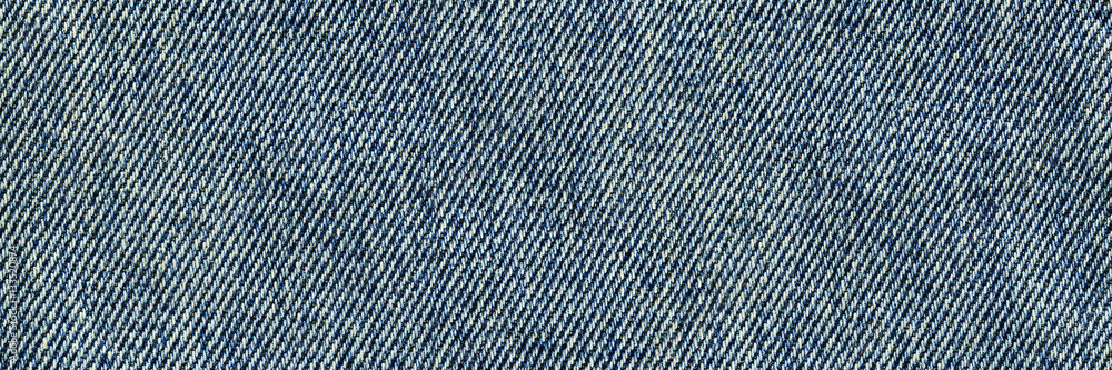 Sticker empty blue jeans texture for pattern and background