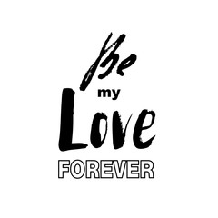 Obraz premium Doodle lettering about love