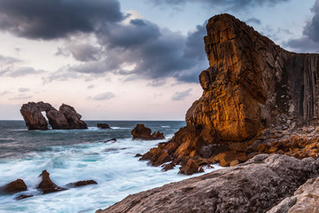 Picturesque shore of Biscay