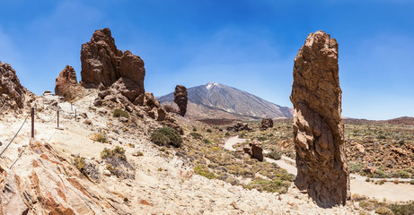 Fototapeta premium Volcanic rock in Tenerife