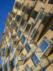 new modern achitecture on Aarhus Ø, also known as Aarhus Island