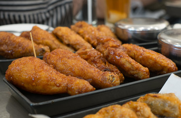 fried chicken wing