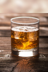 Aperitif with ice