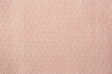 texture of pink paper napkin