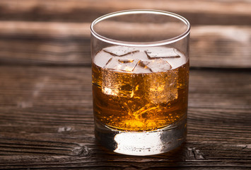 Aperitif with ice
