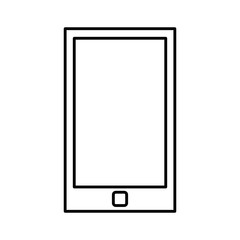 smartphone technology isolated icon vector illustration design