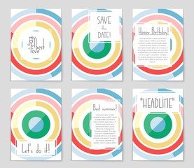 Abstract vector layout background set. For art template design, list, page, mockup brochure theme style, banner, idea, cover, booklet, print, flyer, book, blank, card, ad, sign, sheet,, a4.