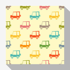 Animal seamless pattern collection with dog , vector , illustration