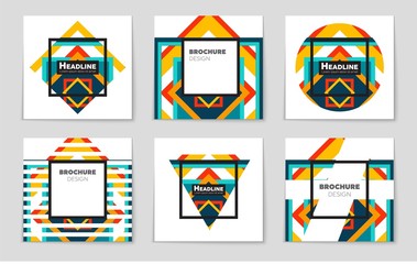 Abstract vector layout background set. For art template design, list, page, mockup brochure theme style, banner, idea, cover, booklet, print, flyer, book, blank, card, ad, sign, sheet,, a4.