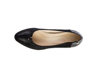 Spring shoes on a white background, online catalog