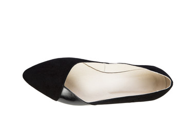 Spring shoes on a white background, online catalog