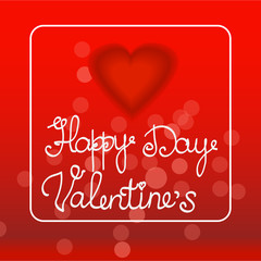 Naklejka premium Valentine's Day for decoration, bag, t-short, print.