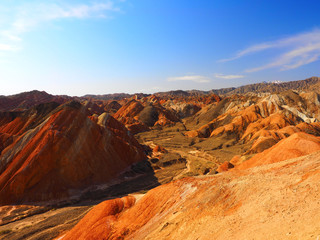 Colorful Danxia Topography,Zhangye,Gansu,China