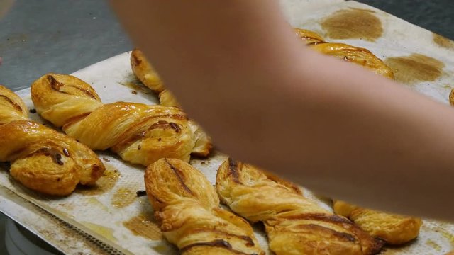 A time lapse of a working german baker. 4k Face is allways blurred out! 11683